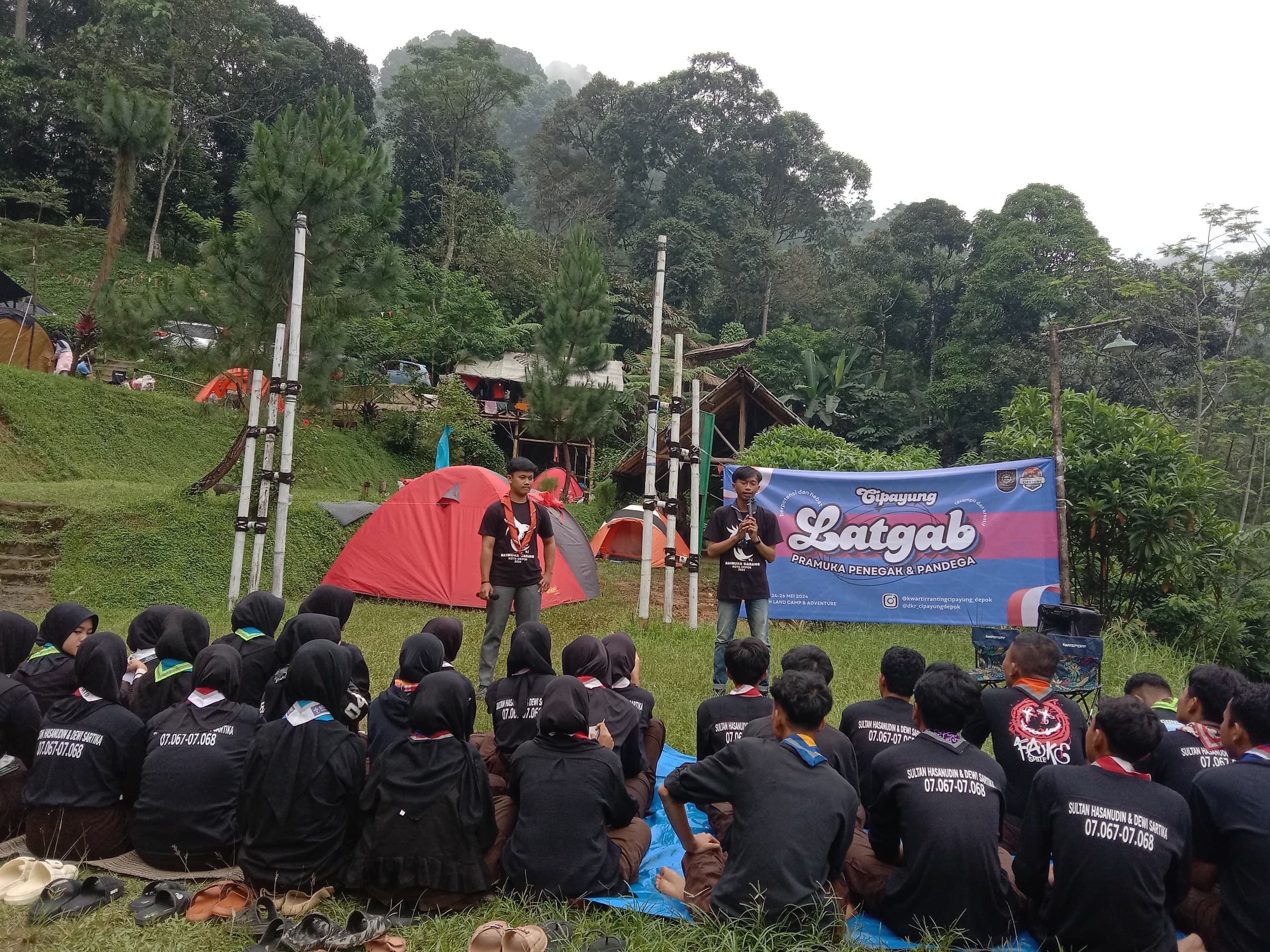 DKC Kota Depok Sosialisasi Kegiatan Raicab Di Latgab Penegak Kwarran Cipayung