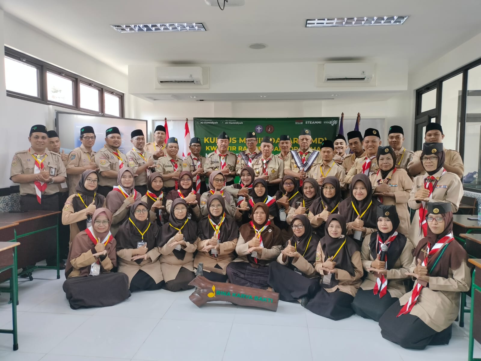 Sambut Ajaran Baru Pesantren Al-Hamidiyah Gelar KMD, Siapkan Pembina Pramuka Yang Profesional