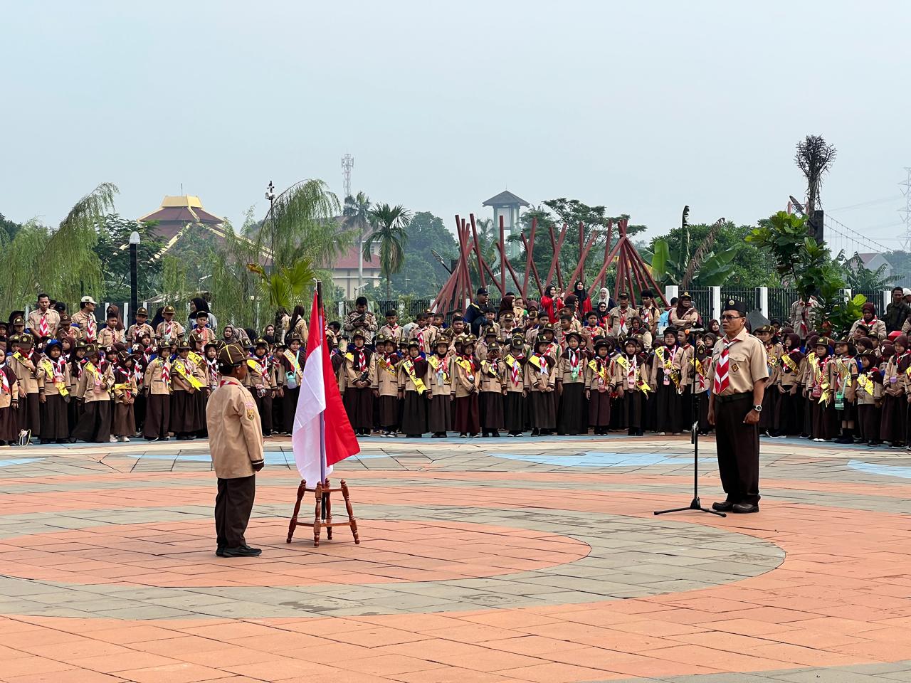 Pesta Siaga Kwarcab Kota Depok 2025 Meriahkan Alun-Alun Barat Kota Depok