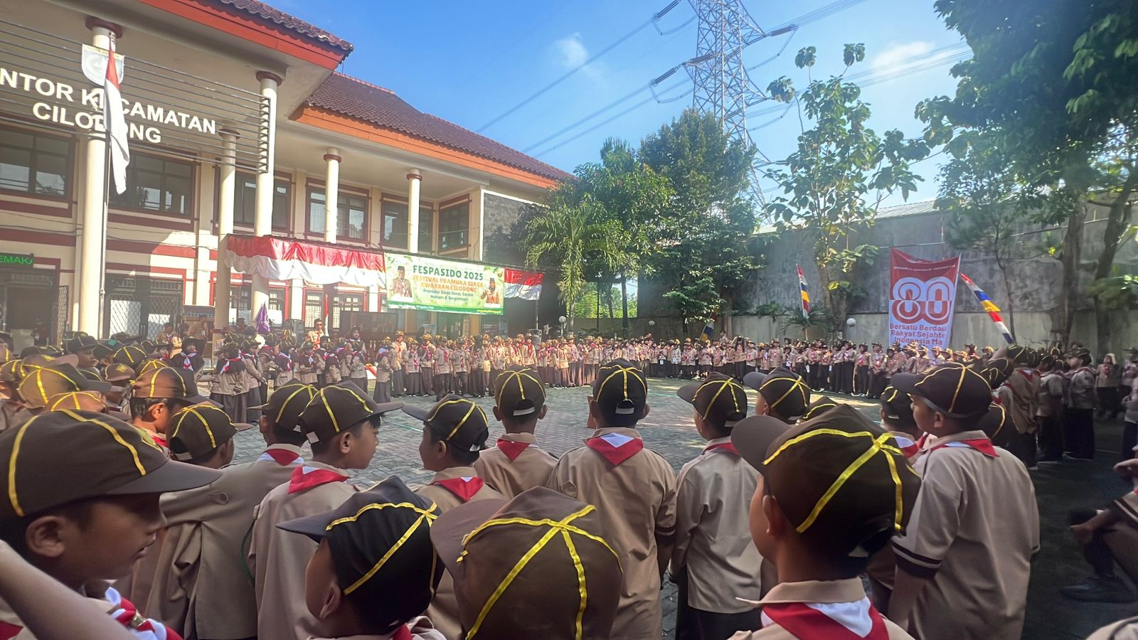 Festival Pramuka Siaga Kwarran Cilodong 2025 Meriah, SD Nasional Alamanda Raih Juara Umum