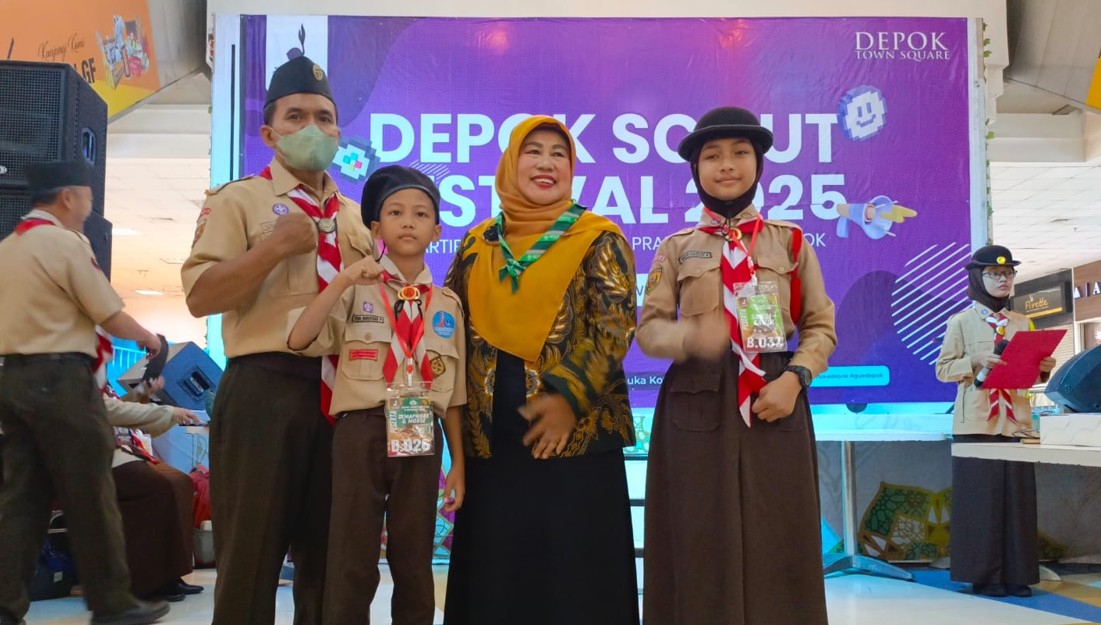 1123 Pramuka Penggalang Mengikuti Depok Scout Fest 2025