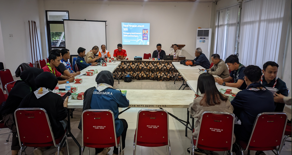 Kwarcab Kota Depok Siap Sukseskan JOTA-JOTI 2025