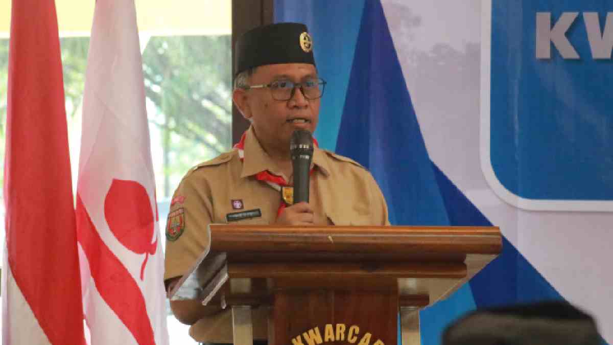 Lantik Badan Kelengkapan, Ketua Kwarcab Pramuka Depok: Regenerasi itu Wajib
